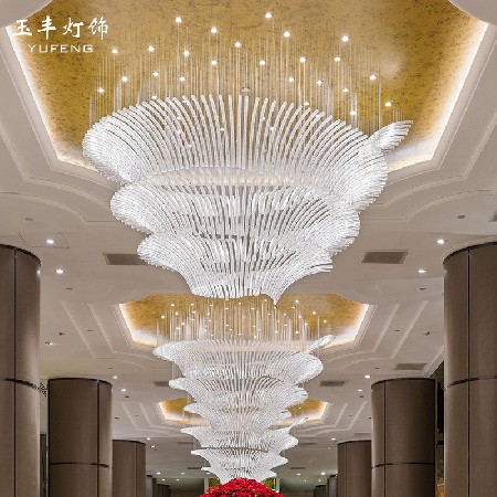 Sand table lobby Chandelier