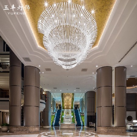 Sand table lobby Chandelier